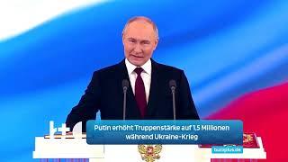 Putin Befiehlt Russlands Armee auf 15 Millionen Soldaten Erhöht – Ukraine-Krieg Eskaliert