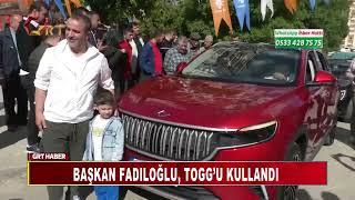 Başkan Fadıloğlu Togg’u Kullandı