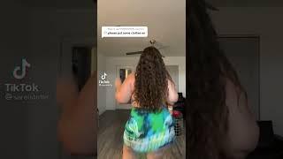 Big Ass Fat Woman Dancing Jerking Ass BBW Hot