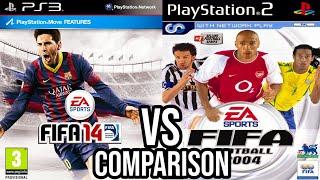 FIFA 14 PS3 Vs FIFA 2004 PS2