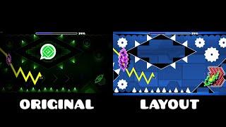 WhatsApp Circles Original vs Layout  Geometry Dash Comparison