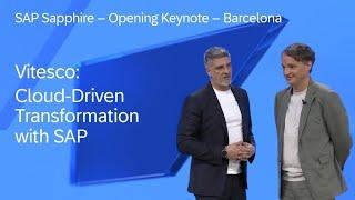 Vitesco Cloud-Driven Transformation with SAP  SAP Sapphire 2024