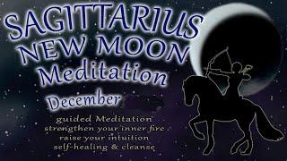 SAGITTARIUS December New Moon Meditation 2023 light up your inner FIRE cleanse solar eclipse
