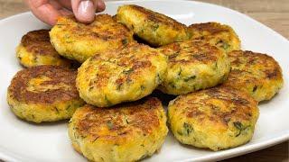 Potatoes with zucchini are tastier than meat Easy and cheap recipe