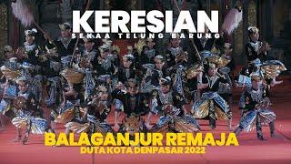 JUARA 1 LOMBA BALAGANJUR REMAJA 2022 DUTA KOTA DENPASAR