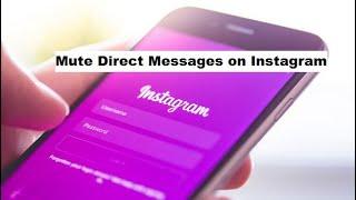 How To Mute Messages On Instagram