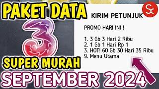 Info Paket Murah Tri September 2024  Kode Dial Paket Data Murah Three September 2024