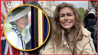 Kinsey Schofield Is In London  Trooping The Colour With Kate Middleton