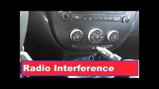 How to stop radio noise interference in your car