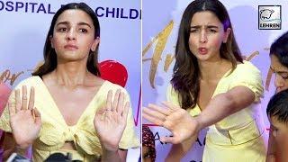 Alia Bhatt Gets ANGRY SHOUTS At Media Reporters  Full Video  LehrenTV