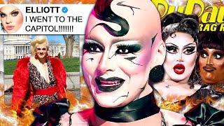 Elliott Calls Out Sisters & Drag Race 16 Goth Design Challenge  Hot or Rot?