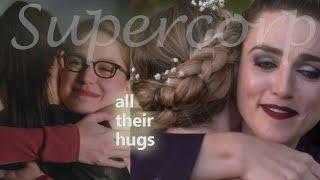 Kara and Lena hugging for 10 minutes not-really-straight 2x01 - 6x20