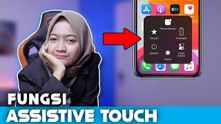 Tutorial iphone untuk Pemula yang belum pernah pake  menggunakan hp apple  assistive touch