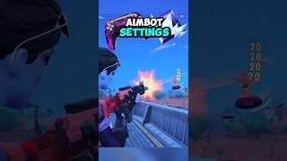 BEST *AIMBOT* EXPO SETTINGS  #fortnite #shorts