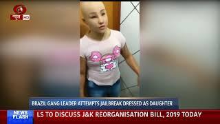 Brazil gang leader attempts jailbreak dressed as daughter