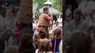 The fire circus at The Renaissance Faire