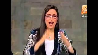 رانيا بدوي تقلد الرئيس مرسي على الهواء