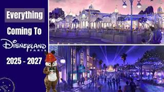 Everything Coming To Disneyland Paris 2025-2027