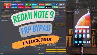 redmi note 9 merlin frp bypass unlock tool️One click