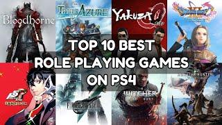 Top 10 Best Role Playing Games RPG On PS4  2023