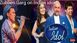 Zubeen Garg on indian idol 2022 maya moromore maya Song  Zubeen garg on indian idol stage#tren