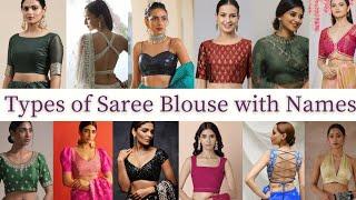 Different Types of Blouses with Names