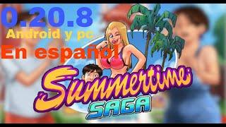 DESCARGAR Summertime saga 0.20.8 y 0.20.9 en español para PC y ANDROID