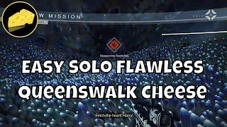 Easy Solo Flawless Queenswalk Cheese - Raid Report Solo - Salvations Grip Method