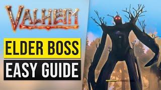 Valheim Second Boss SOLO Combat Gameplay Location Guide How to Summon & Kill The Elder Boss