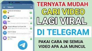 CARA MUDAH CARI VIDEO VIRAL DI TELEGRAM