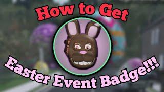 How to Get Easter Event Badge 2024  Fredbears Mega Roleplay  Roblox