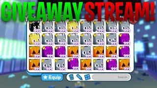 HUGE GIVEAWAY LOTS OF HUGE PETS GEMS AND WHEEL SPINS IN PS99 