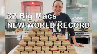 Most Big Macs Ever Eaten by One Person  Joey Chestnut Sets New World Record