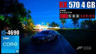  Forza Horizon 5 Benchmark i5 4690 + RX 570 4 GB in 2024 #rx5704gb #i54590 #benchmarkfpstest