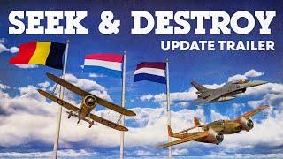 Seek & Destroy Update Trailer  War Thunder