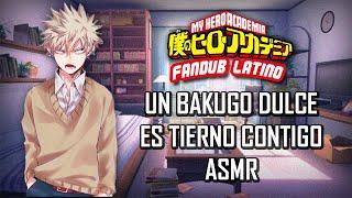 ASMR  Un Bakugo dulce es tierno contigo  Boku no hero Academia  Roleplay   Español Latino