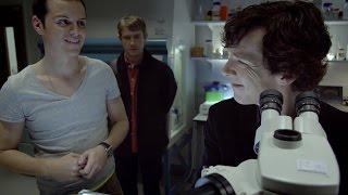 Sherlock Meets Jim Moriarty  The Great Game  Sherlock  BBC