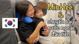 MinHee và Hàn Quốc - EP.1  Chuyến xuất ngoại đầu tiên  Em bé nói tiếng Anh MinHee  growwithminhee