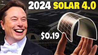Elon Musk Revealed All New Solar Panels for 2024 Renewable Energy Can blow your mind