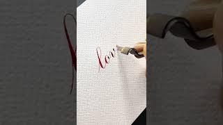 Top 5 Copperplate Scripts Words by Mr Tank #calligraphymasters #calligraphy #shorts