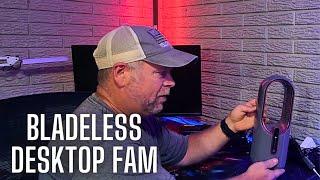 Bladeless Desktop Fan  KONSIDEN Desk Fan Bladeless