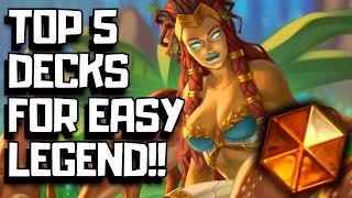 Best Hearthstone Decks For Easy Legend In July