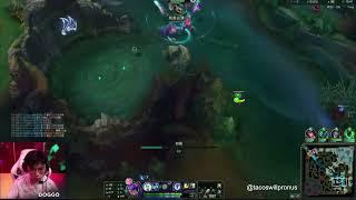 Doggo Aphelios POV vs Puff Senna  TT vs BLG  LPL Spring 2022  Game 1