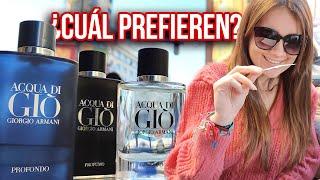 Acqua Di Gio Eau de Parfum VS Profondo VS Profumo