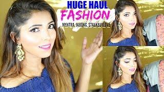 EVERYDAY FASHION HAUL FROM MYNTRA JABONG & STALK BUY LOVE  HINA ATTAR