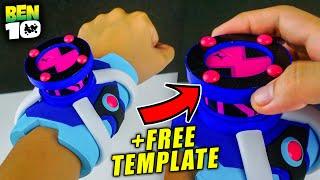 How To Make Gwen Tennyson OMNITRIX  DIY BEN 10 Watch +Free Template  Functional Alien Interface