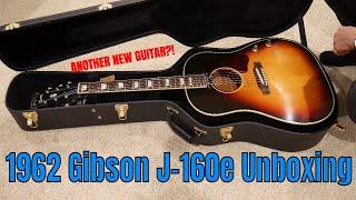 Gibson J-160e 1962 Unboxing & Overview  NEW GUITAR