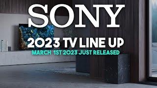 All of SONYs New TV Line Up Just Announced NEW QD-OLED MINI LED & LED TVs