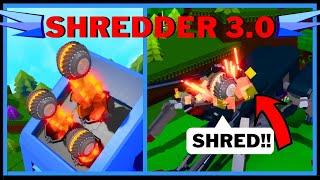 Destructive SHREDDER DRONE 3.0 MG Excelsus Boss Fight In Build A Boat For Treasure ROBLOX