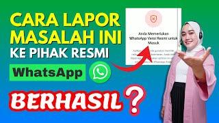 UPDATE ‼️ WhatsApp Diblokir Begini Cara Lapor ke Pihak Resmi WhatsApp Terbaru 2024